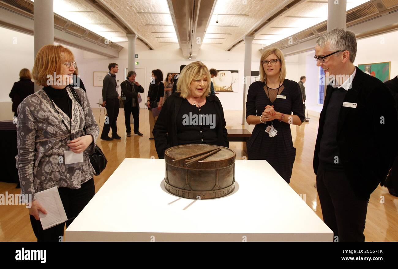 Faithfull is the co curator of the new exhibition hi-res stock ...