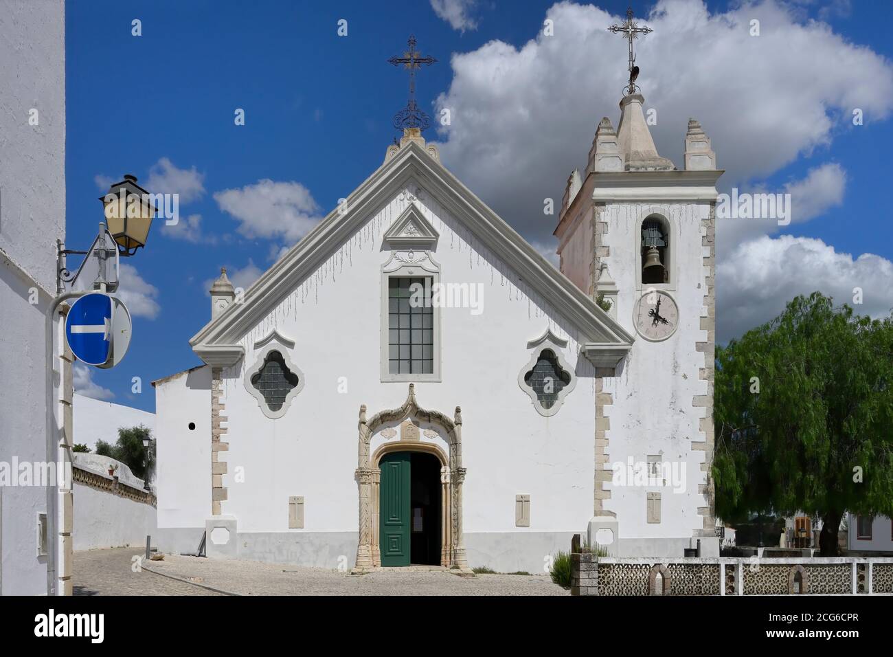 Our Lady of the Assumption Church, Alte, Loule, Algarve, Portugal Stock Photo