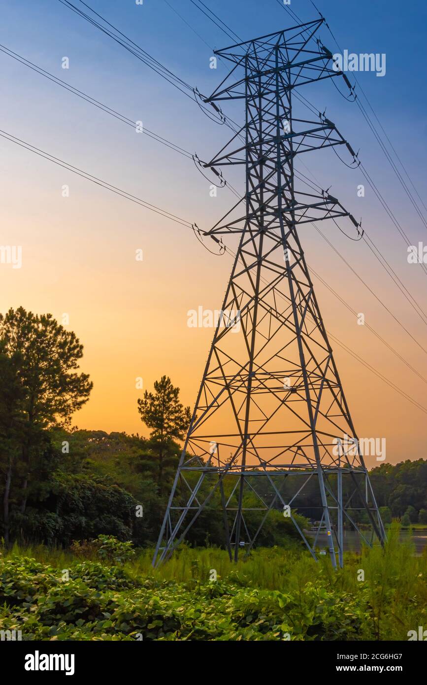 Ga power transmission lines hires stock photography and images Alamy