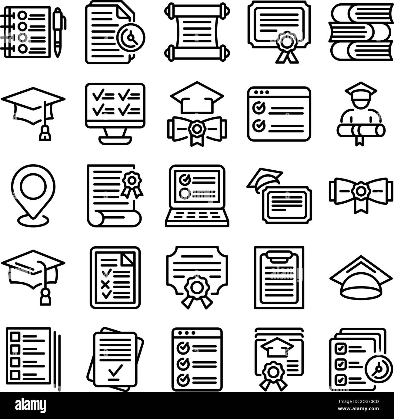 Exam hall Stock Vector Images Alamy