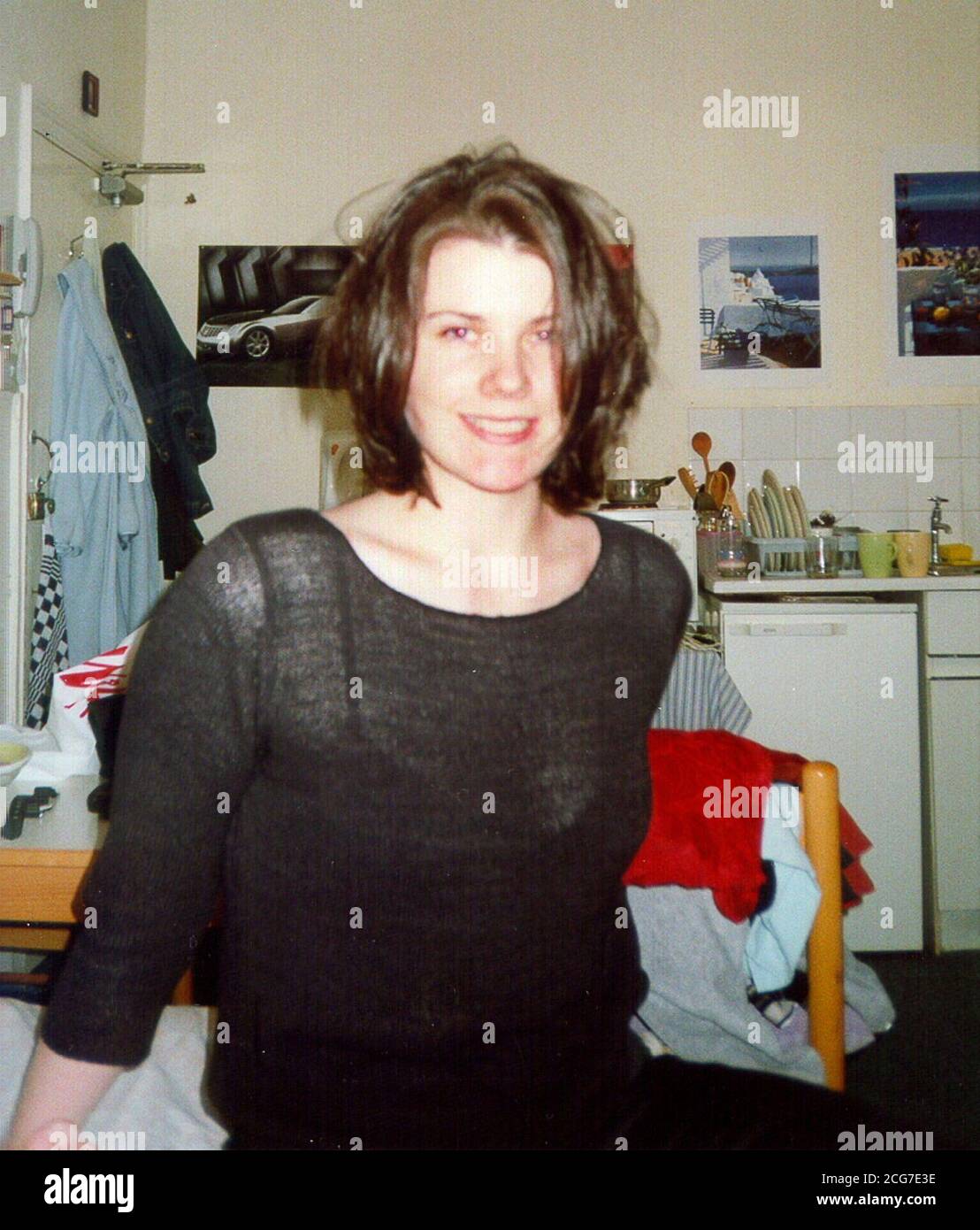 Margarite Van Campenhout, a 24-year-old Dutch national who died from a single wound to the heart after being attacked on 11/1/02 at Euston station, London. She was allegedly attacked by her ex-partner after which he tried to cut his own throat and stab himself. * in the chest, police said. He is in a serious but stable condition in an unnamed London hospital. 27/8/02: An Old Bailey court heard how Scaffolder Vaso Aliu, 29, allegedly confronted his ex-girlfriend, Van Campenhout, on the platform of a London-Euston Underground platform and tried to persuade her to see him again.'When she yet ag Stock Photo