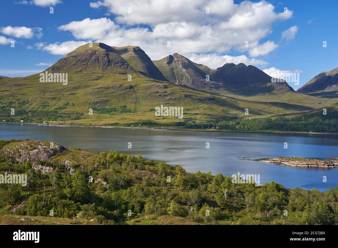 Beinn Alligin Torridon Wester Ross Highlands of Scotland Stock Photo