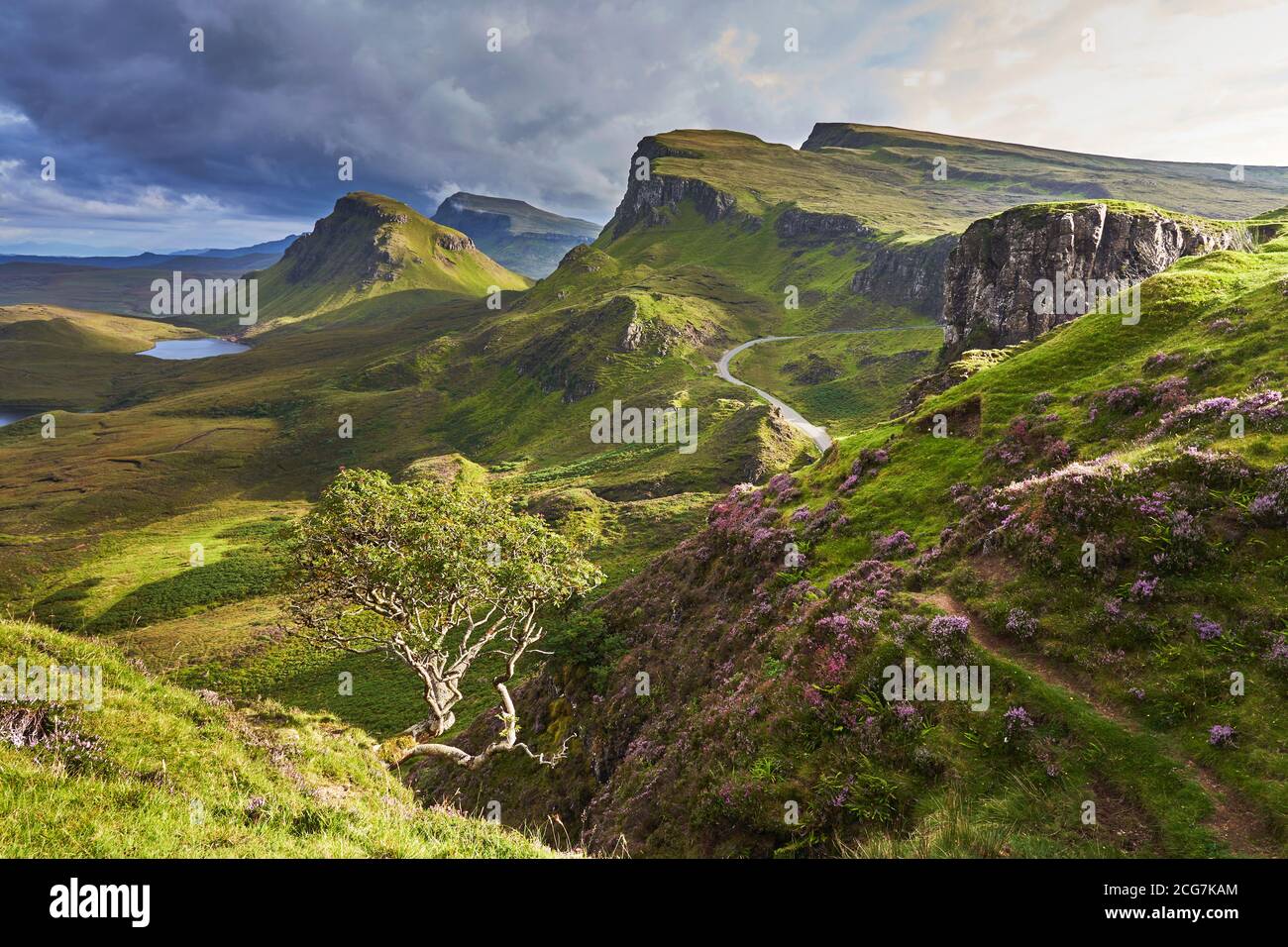 Trotternish Ridge Isle of Skye Scotland Stock Photo