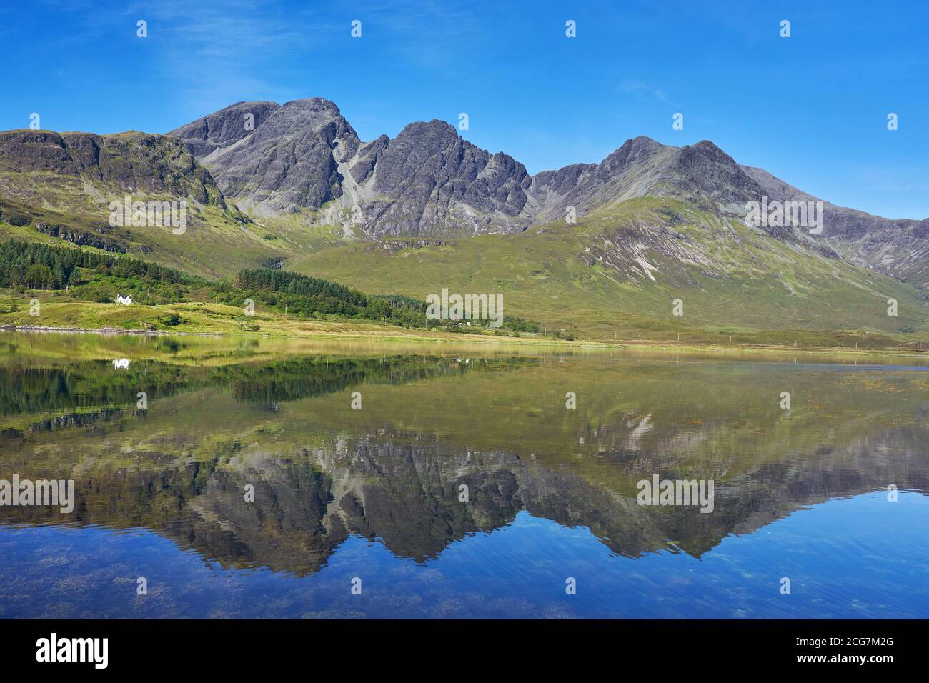 Bla Bheinn (Blaven) Isle of Skye Scotland Stock Photo