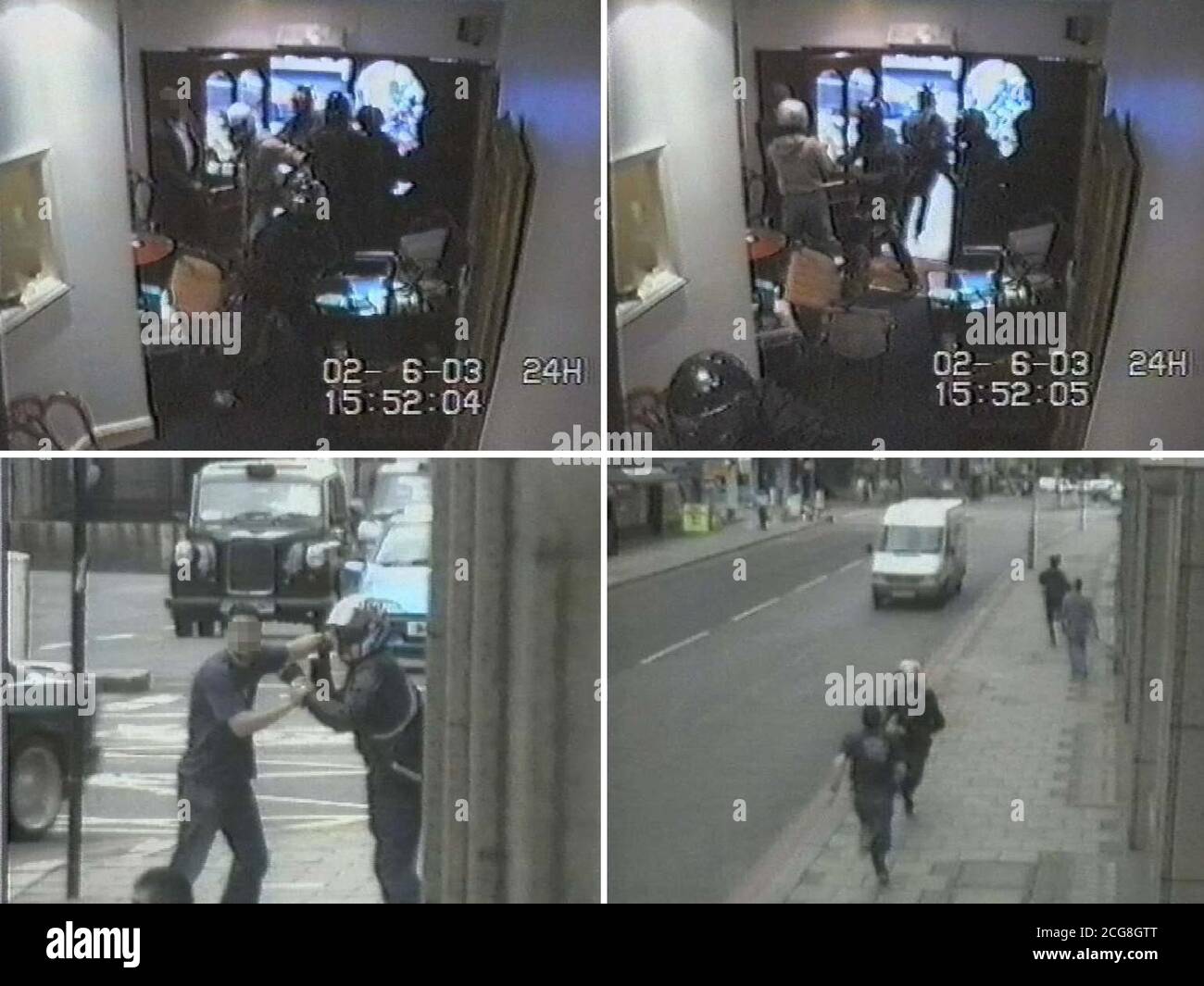 Hatton Garden Robbery High Resolution Stock Photography And Images Alamy London's hatton garden is home to independent jewellers, diamond heaven, premier retailer of diamond engagement rings, wedding rings and eternity rings. https www alamy com cctv footage from the ace of diamonds jewellery shop in hatton garden london as it was raided in june 2003 sherome blair 22 and justin philip 25 and david mayer 21 were jailed for nine years at londons old bailey friday march 12 2004 for their part in the diamond heist the court was told that the rest of the gang escaped grabbing 263000 worth of diamonds from after 12 men dressed in helmets pulled up on six high powered motorbikes image371441080 html