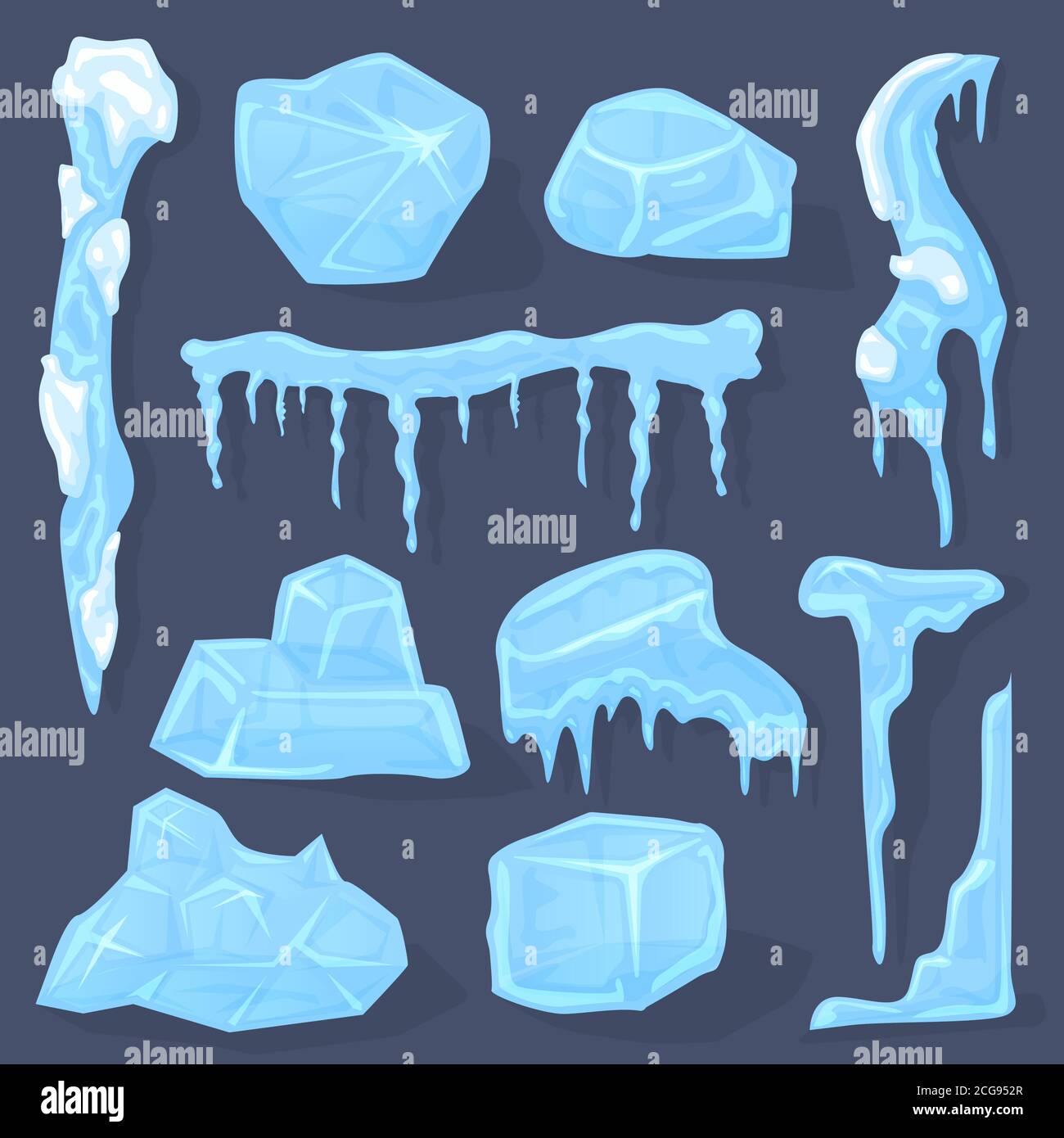 Melting ice cube Stock Vector Images Alamy