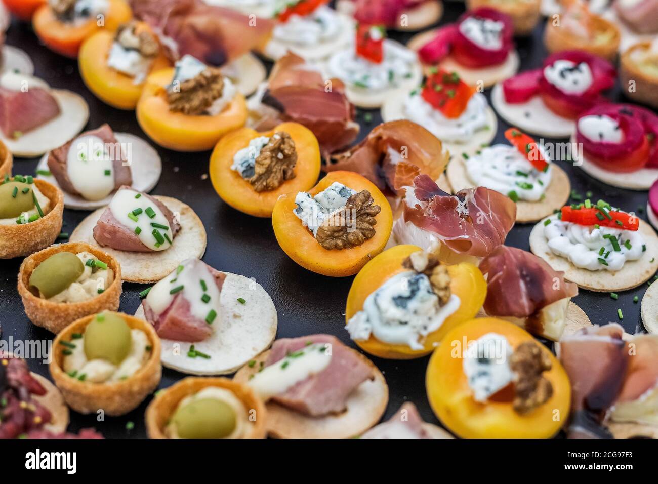 Picture of Catering service for guests. Luxury food Stock Photo - Alamy