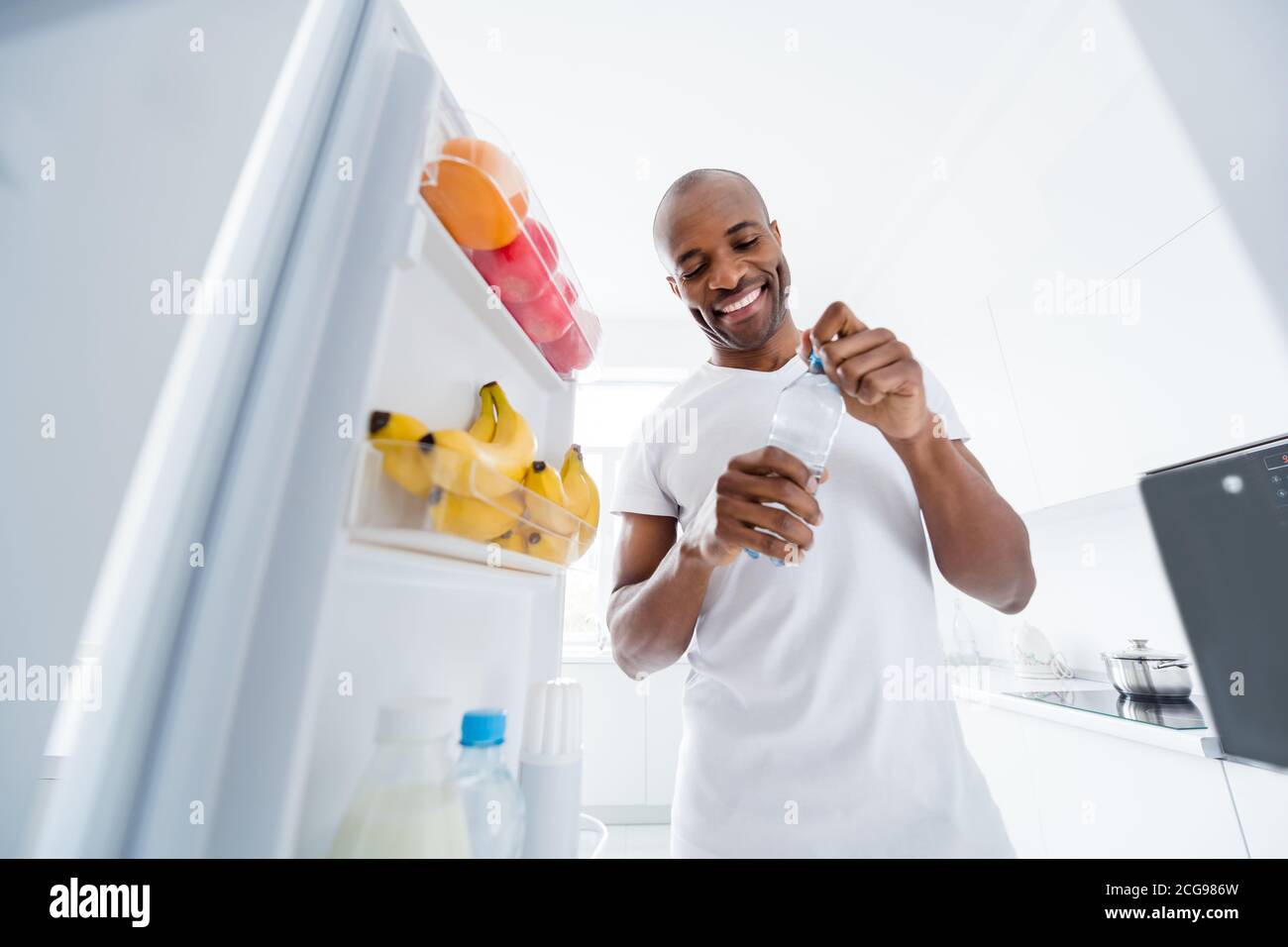 Water dispenser fridge hi-res stock photography and images - Alamy