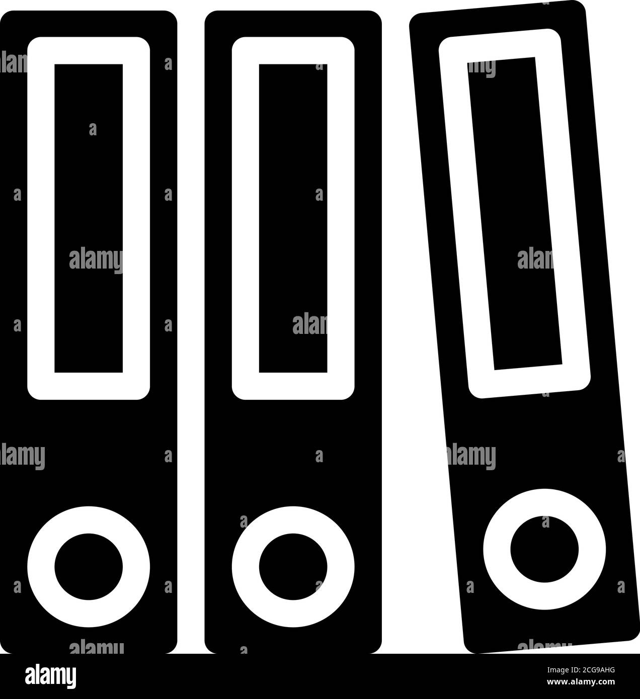 Accounting auditing icon Black and White Stock Photos & Images - Alamy