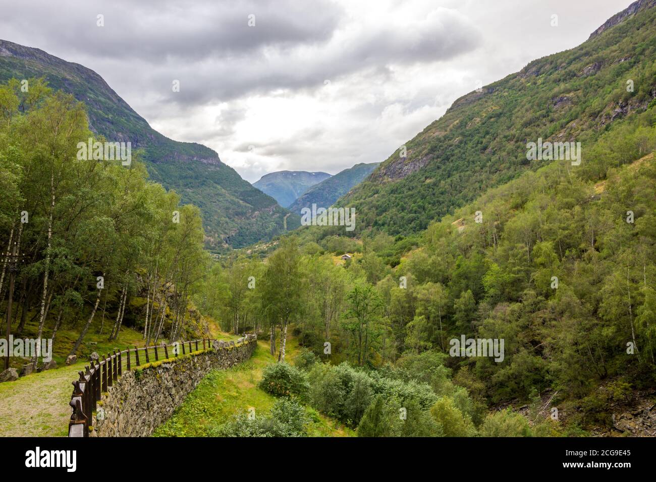 Vindhellavegen old road in Norway Stock Photo - Alamy