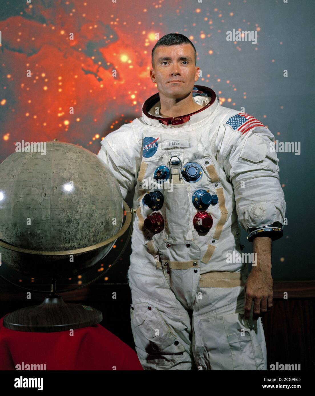 (1969) --- Astronaut Fred W. Haise Jr. Portrait Stock Photo