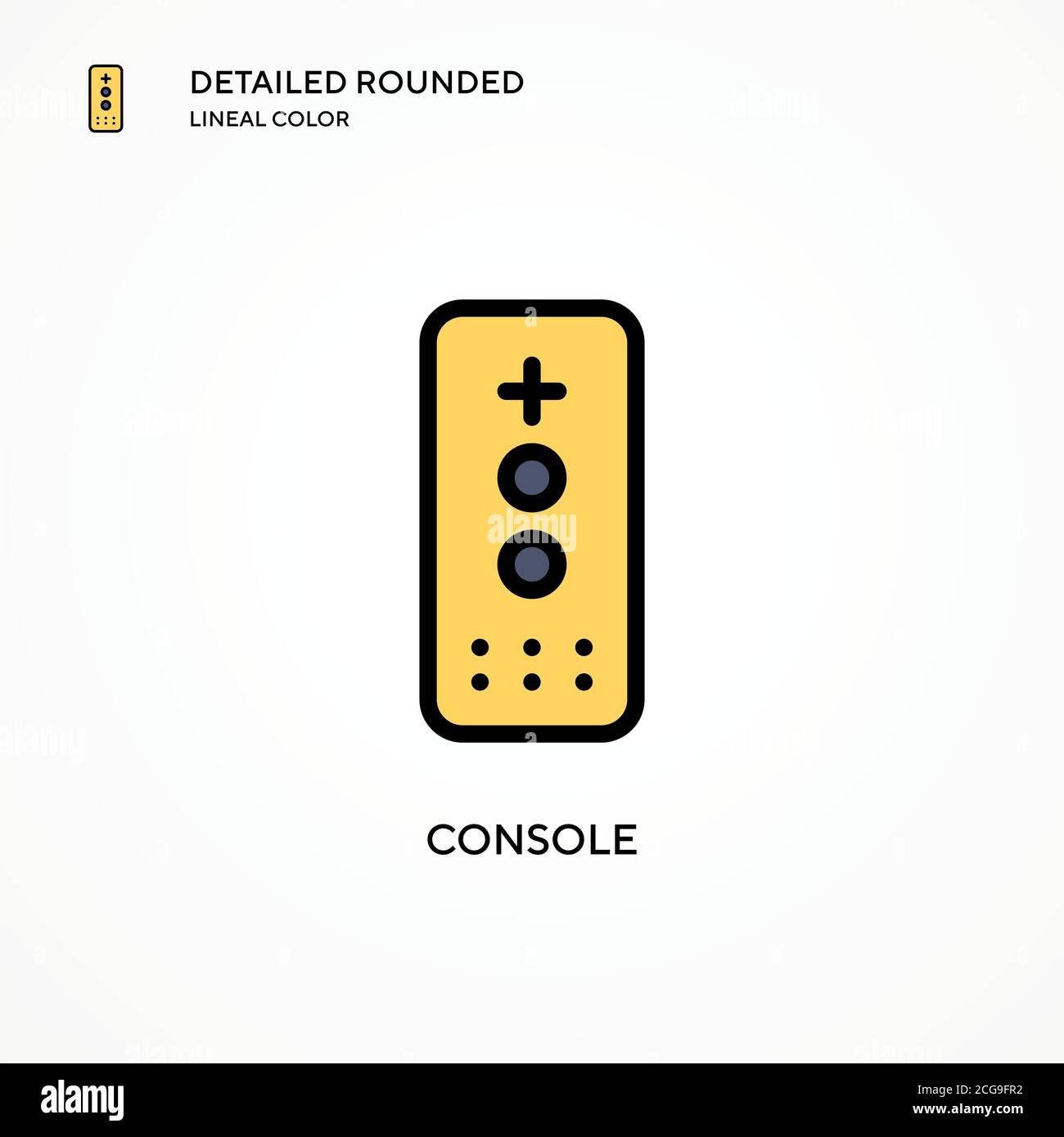 Console vector icon. Modern vector illustration concepts. Easy to edit ...