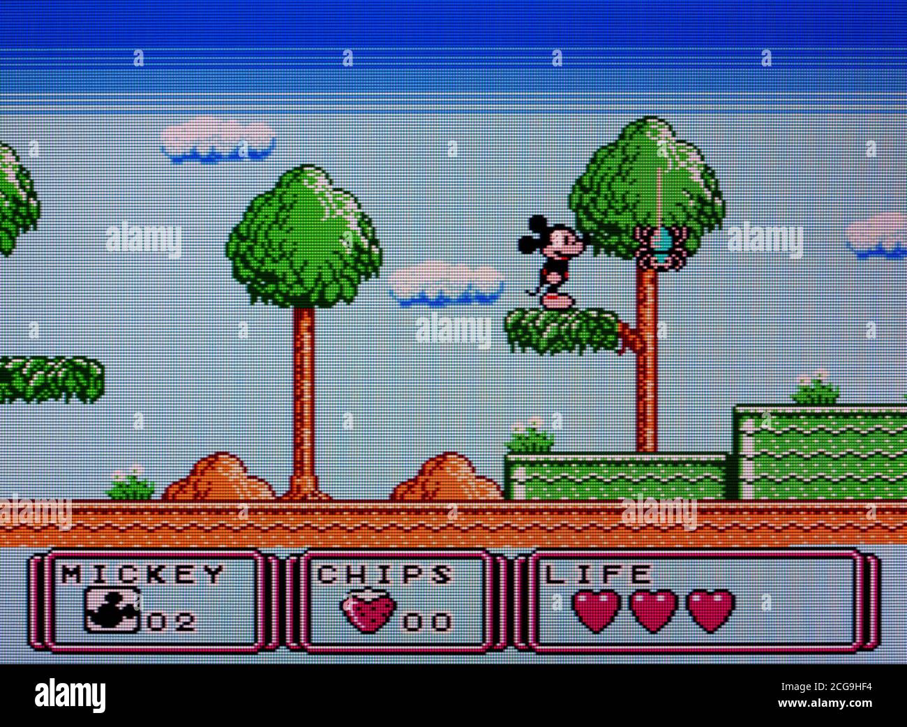 Mickey Mouse Dream Balloon - Nintendo Entertainment System - NES Videogame  - Editorial use only Stock Photo - Alamy