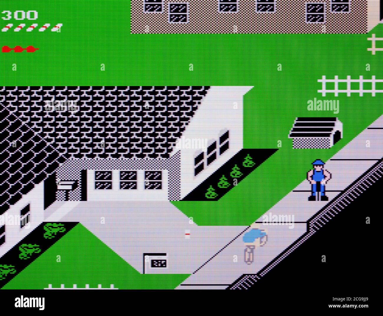 Paperboy - Nintendo Entertainment System - NES Videogame - Editorial use only Stock Photo