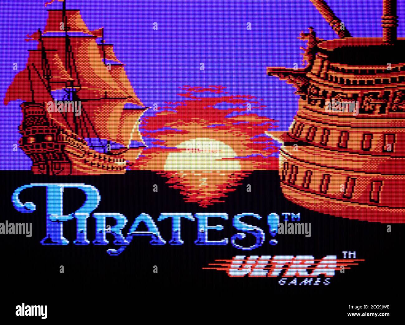 Pirates! - Nintendo Entertainment System - NES Videogame - Editorial use only Stock Photo