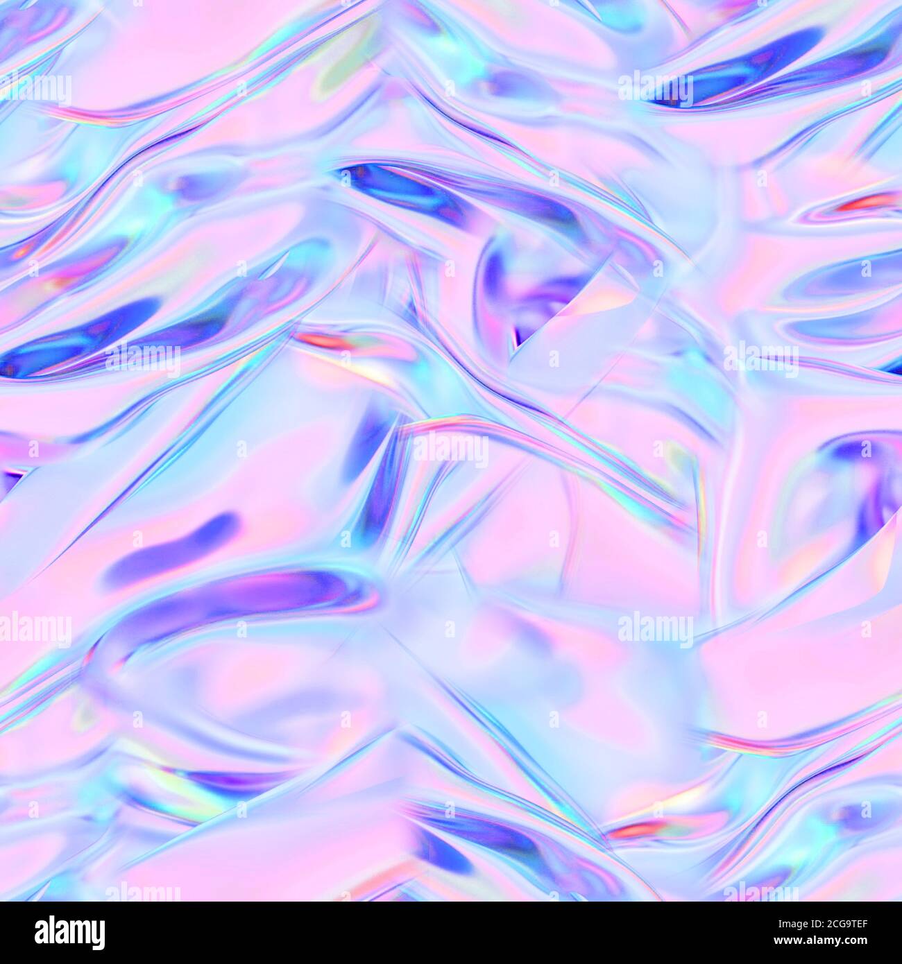 Holographic Abstract Print Stock Photo