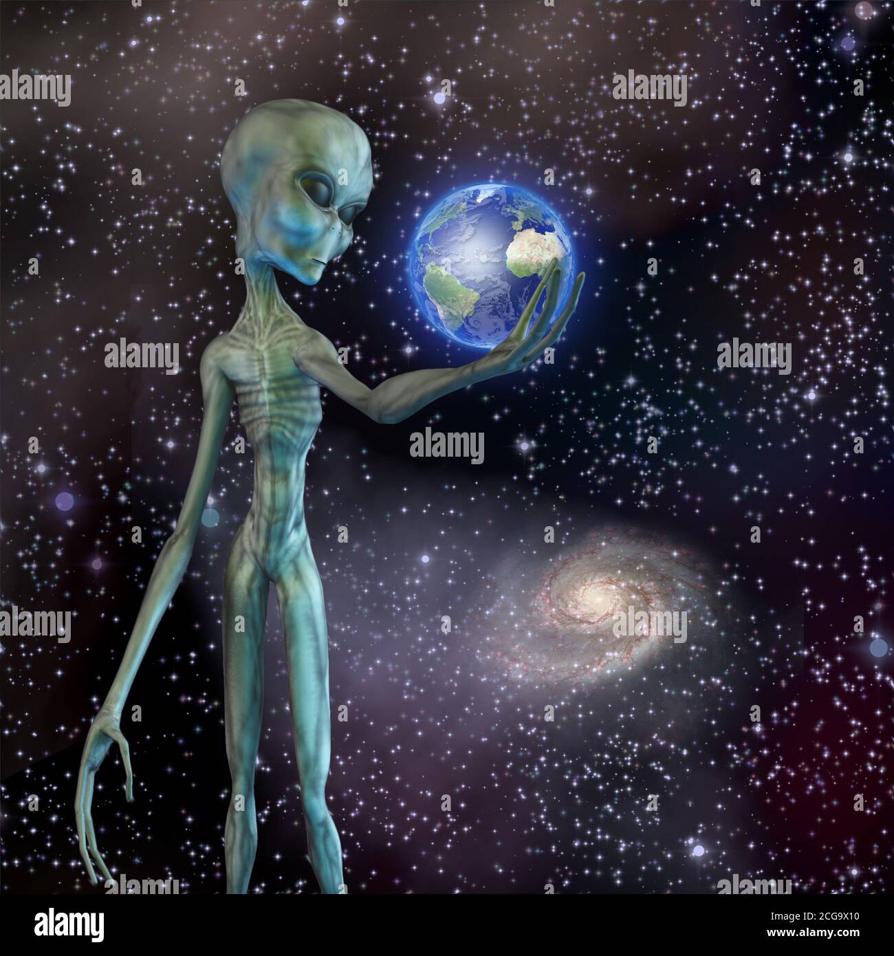 Alien attack earth hi-res stock photography and images - Alamy