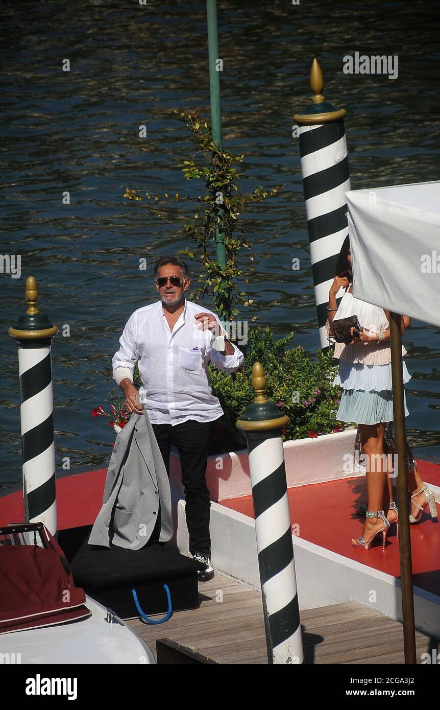 September 8, 2020, Venezia, friuli, ITALIA: 08/09/2020 Venice, 77th Venice International Film Festival, the arrival the actor Fabio Testi (Credit Image: © Fabio Sasso/ZUMA Wire) Stock Photo