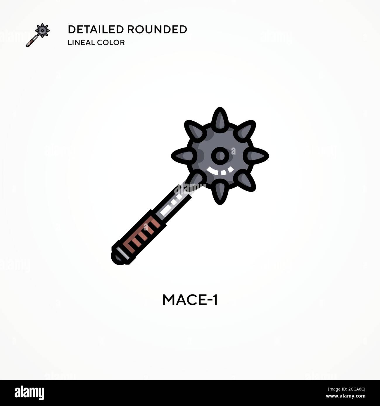 Mace maces Stock Vector Images Alamy