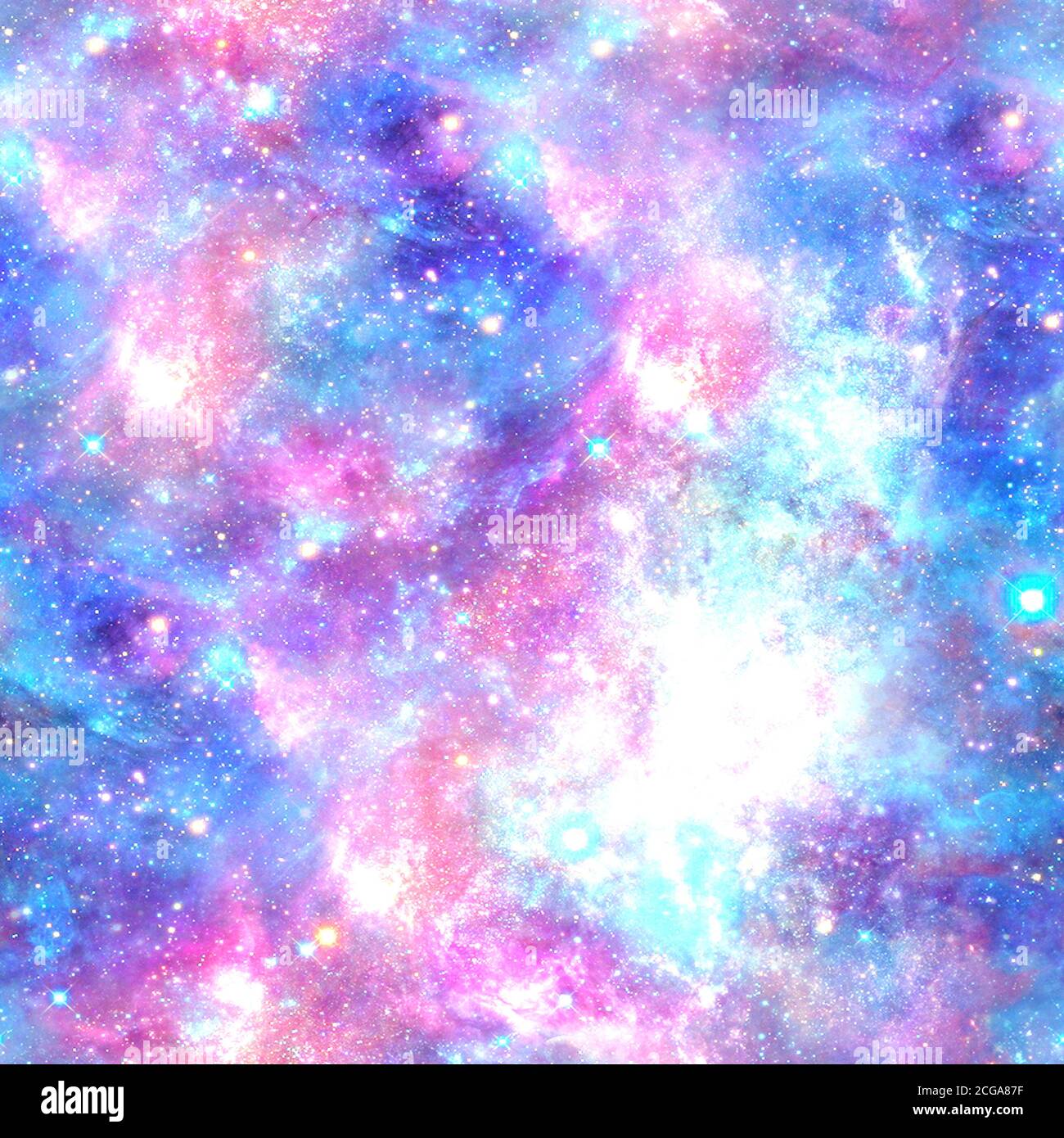 Galaxy Unicorn Seamless Print Stock Photo - Alamy