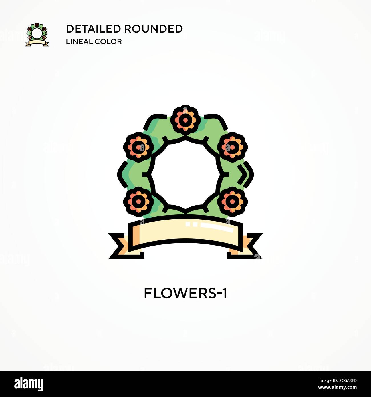 https://c8.alamy.com/comp/2CGA8FD/flowers-1-vector-icon-modern-vector-illustration-concepts-easy-to-edit-and-customize-2CGA8FD.jpg