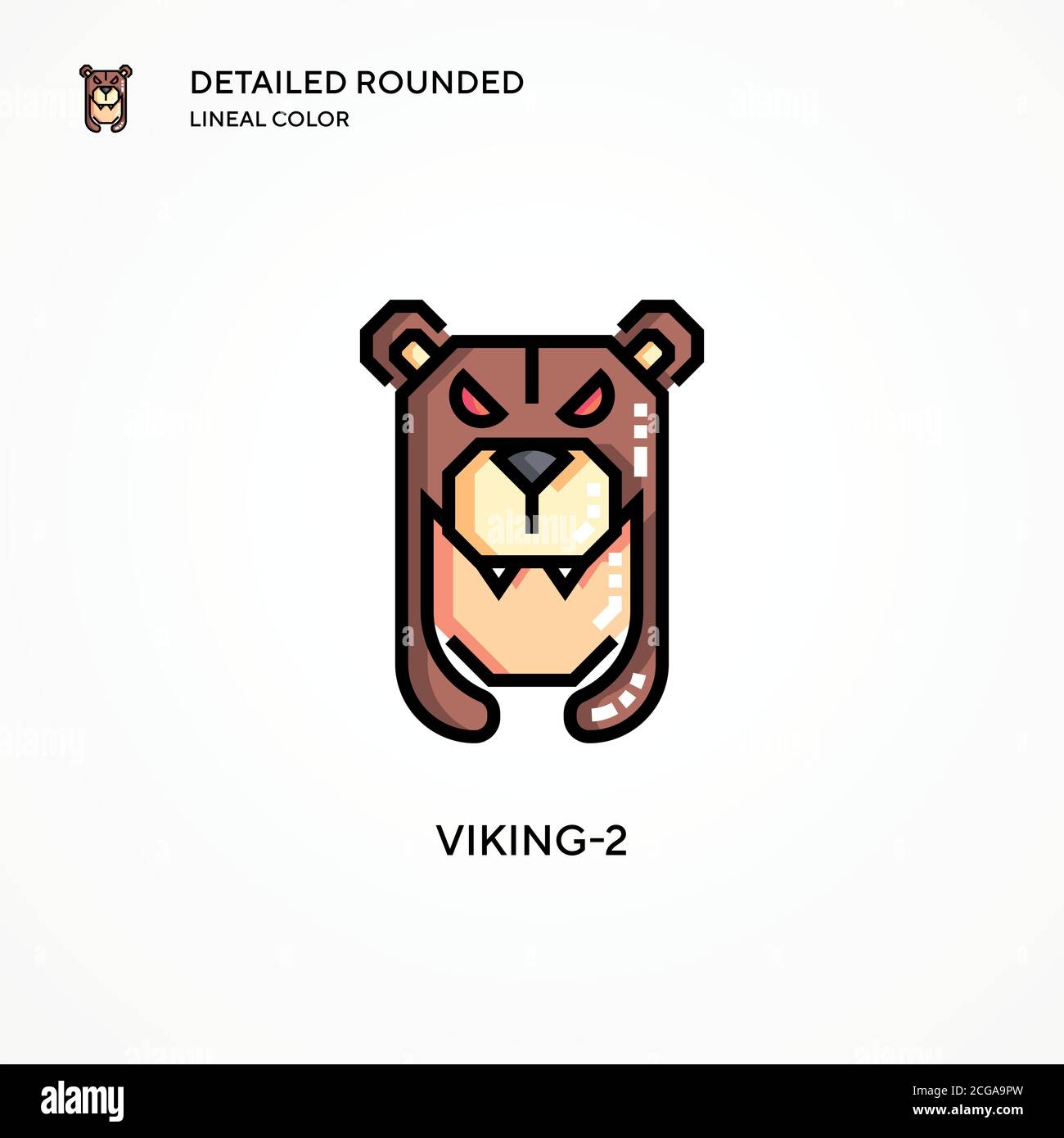Viking-2 vector icon. Modern vector illustration concepts. Easy to edit and customize. Stock Vector