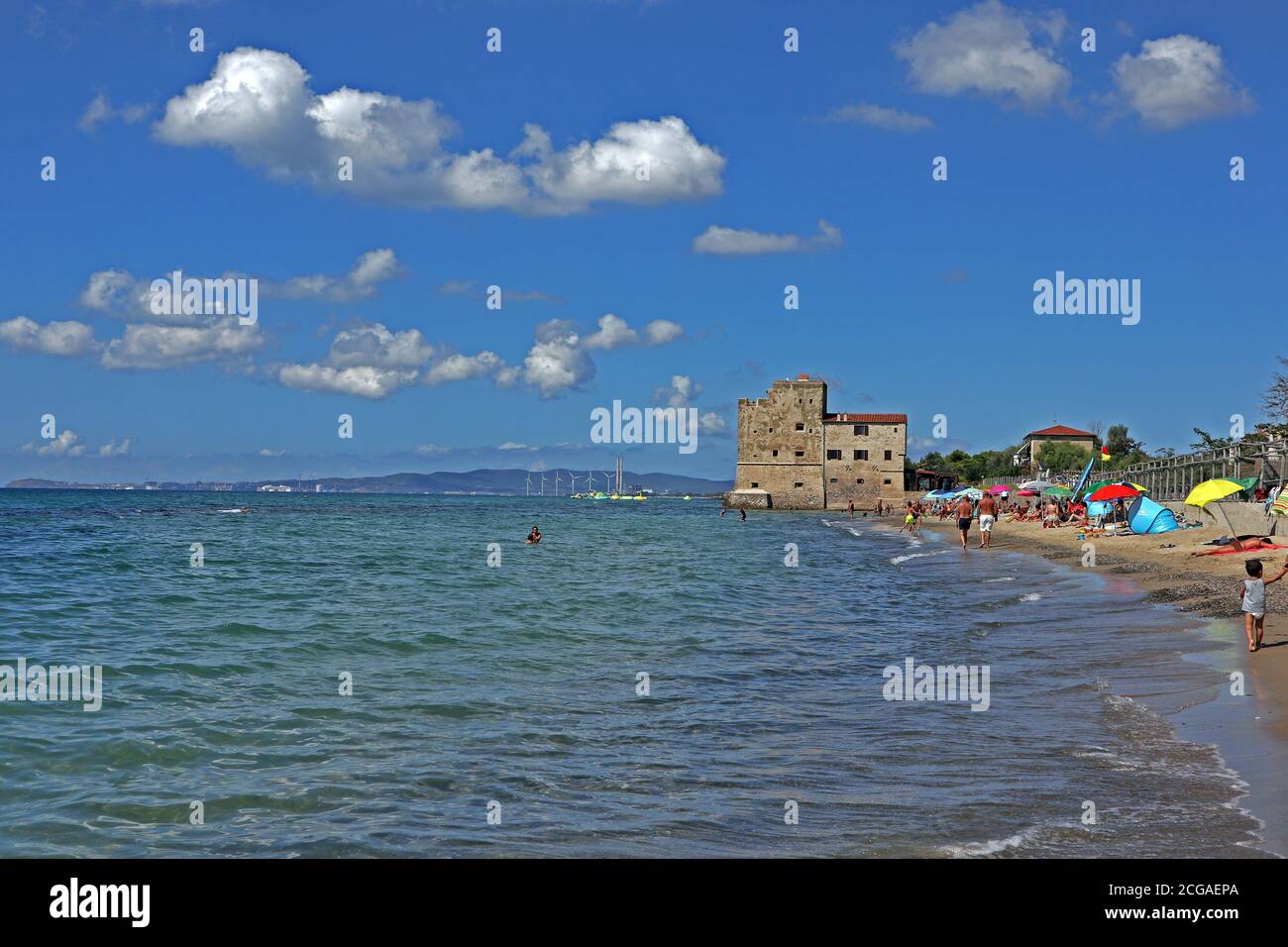 Torre Mozza beach. Stock Photo