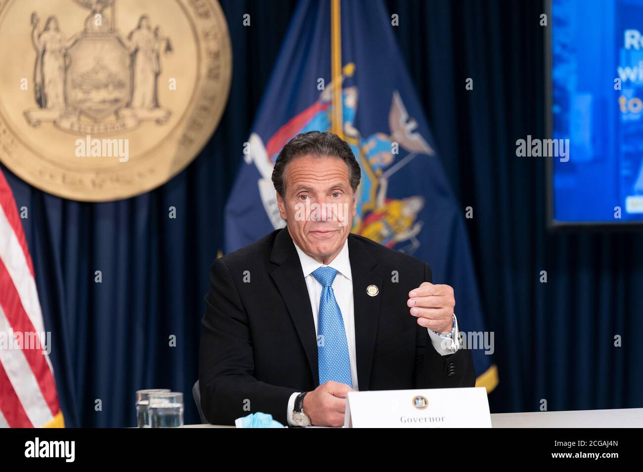 New York, United States. 09th Sep, 2020. Governor Andrew Cuomo(01)