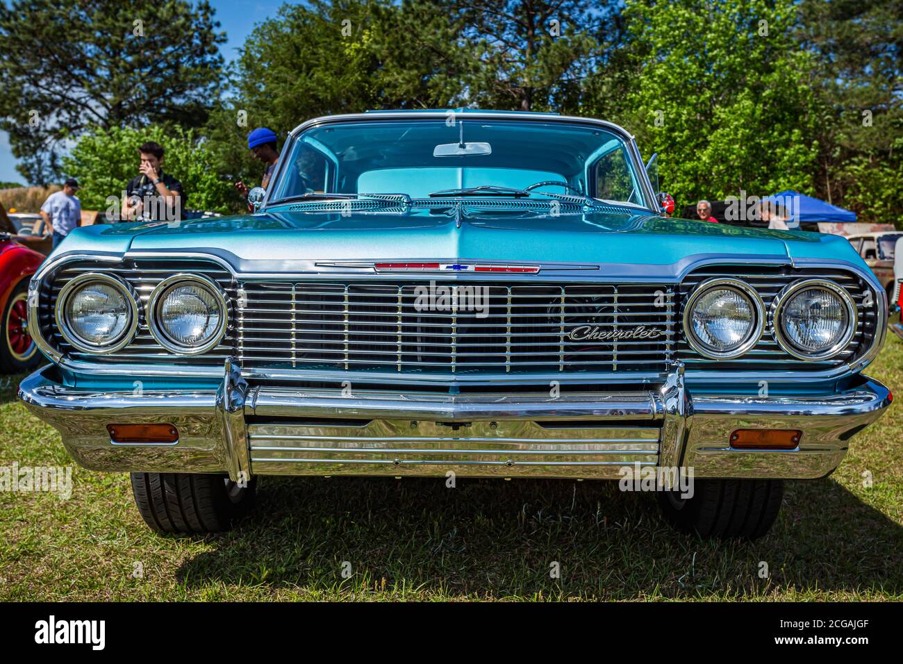 Savannah, GA / USA April 21, 2018 1964 Chevrolet Impala hardtop