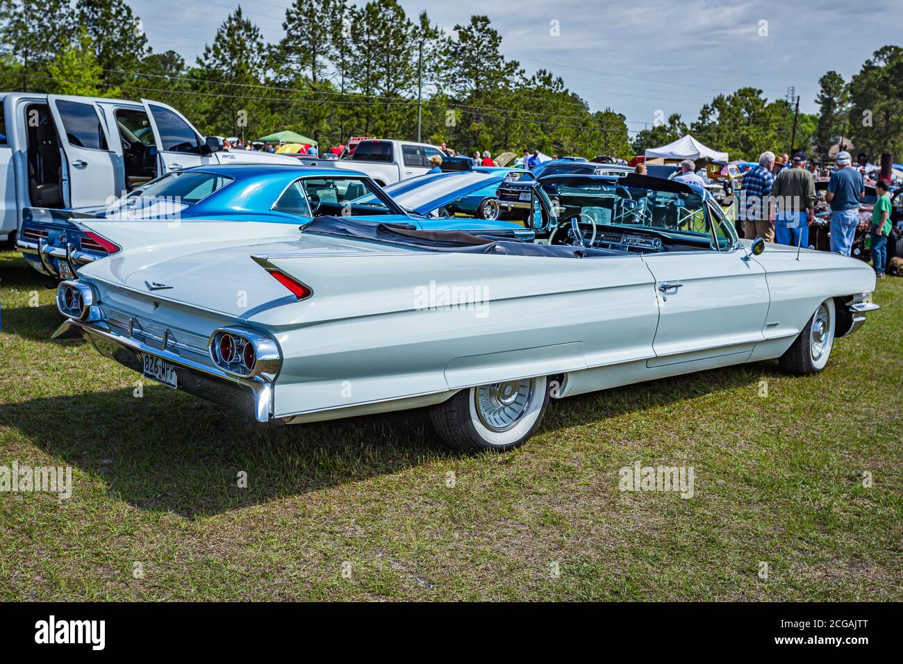 the 1961 cadillac high resolution stock photography and images alamy https www alamy com savannah ga usa april 21 2018 1961 cadillac series 62 convertible at a car show in savannah georgia image371486552 html