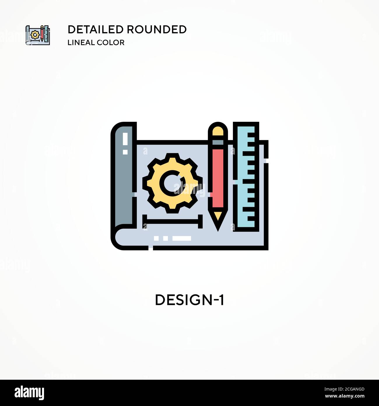 Design-1 vector icon. Modern vector illustration concepts. Easy to edit ...