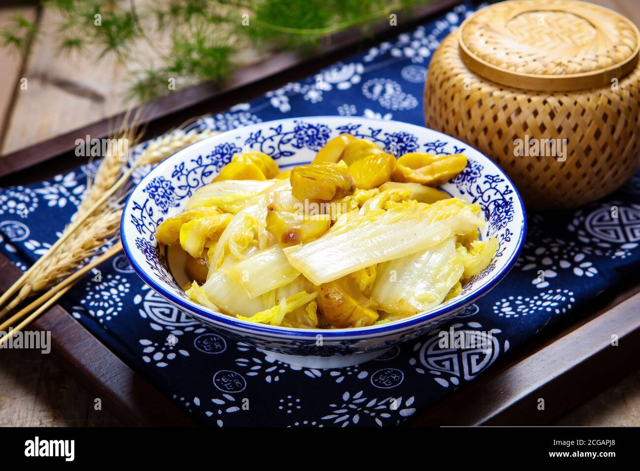 Chestnut vegetable stew Stock Photo Alamy