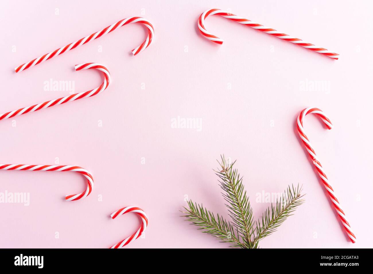 Pink christmas tree candy hi-res stock photography and images - Alamy