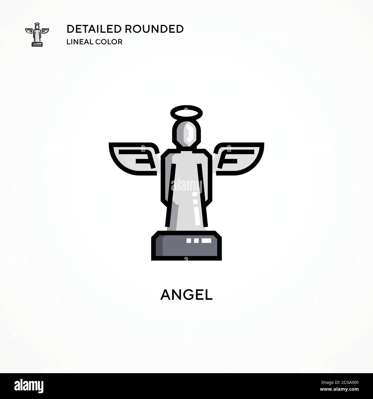 Angel vector icon. Modern vector illustration concepts. Easy to edit ...