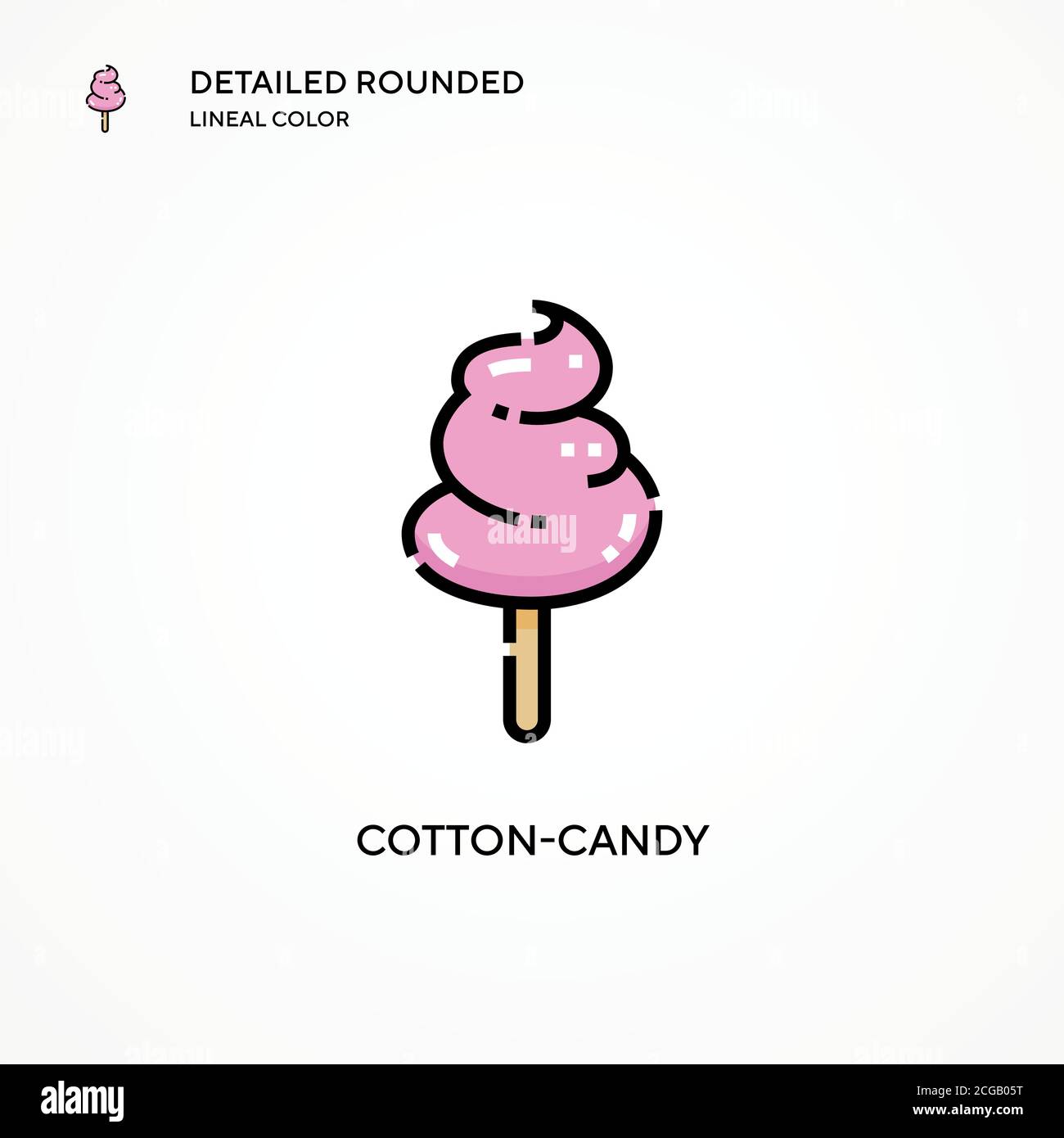 photo Cotton Candy Vector Art alamy