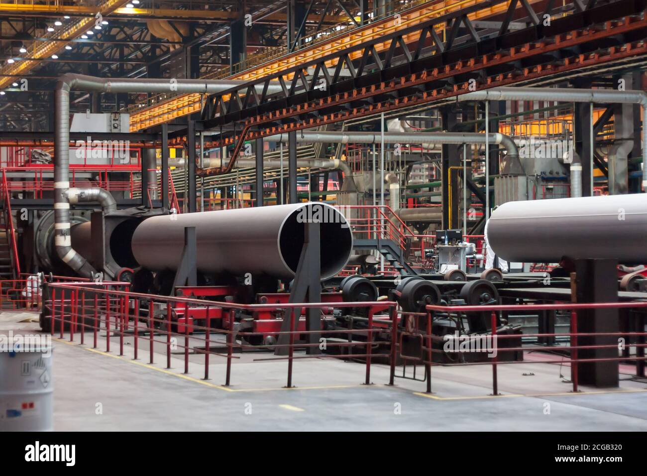 Chelyabinsk pipe rolling plant hi-res stock photography and images - Alamy