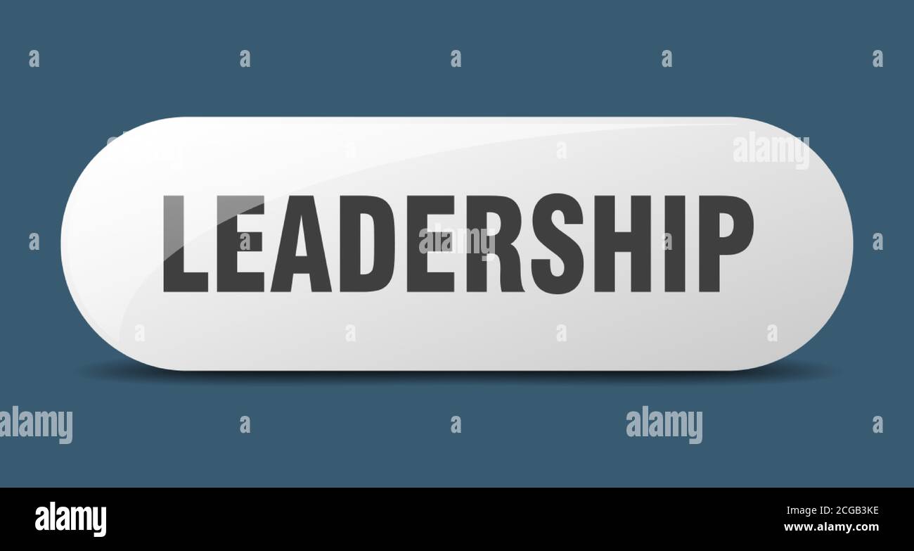 Leader Rounding Banner leadership button. rounded glass sign. sticker. banner Stock Vector ...