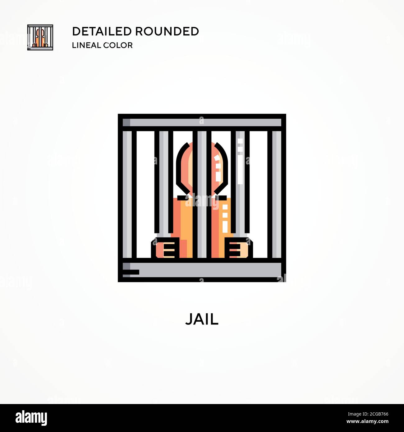 Modern prison interior stock vector images alamy