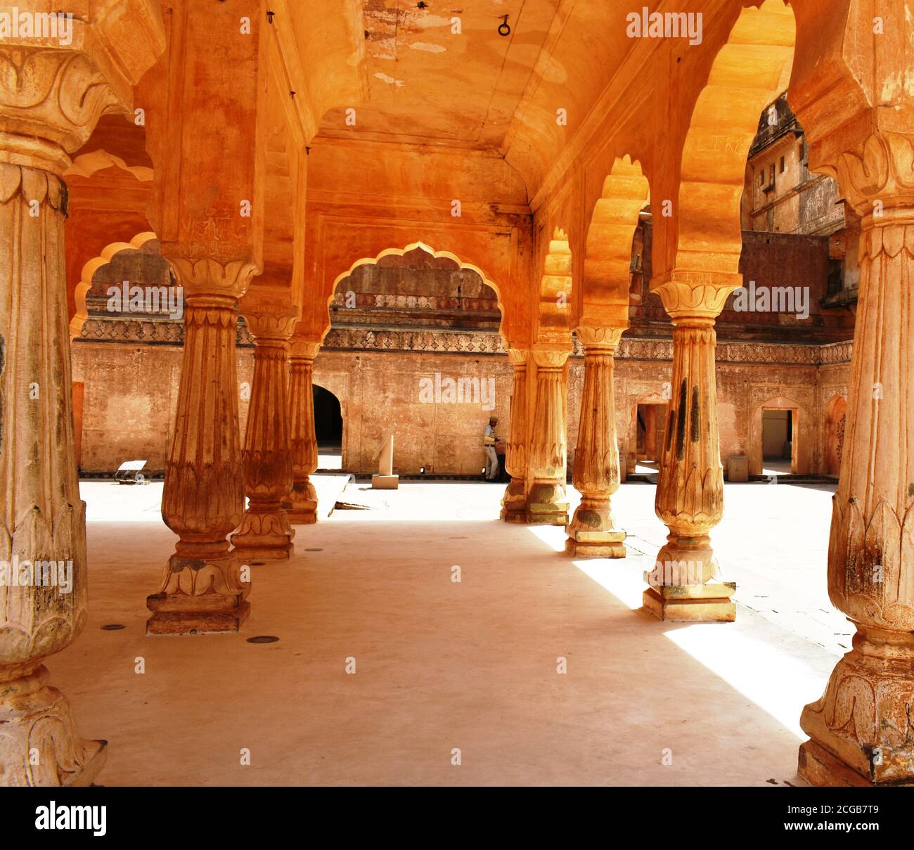 Forts of various rajputana kingdom in Jaipur rajasthan Stock Photo