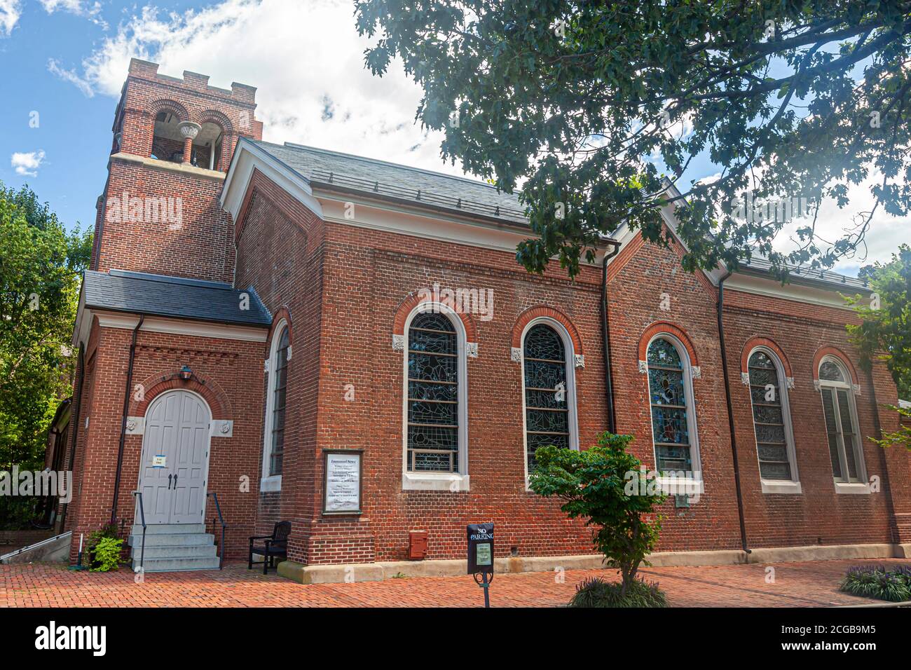 Chestertown, MD, USA 08/30/2020 Close up view of the Emmanuel