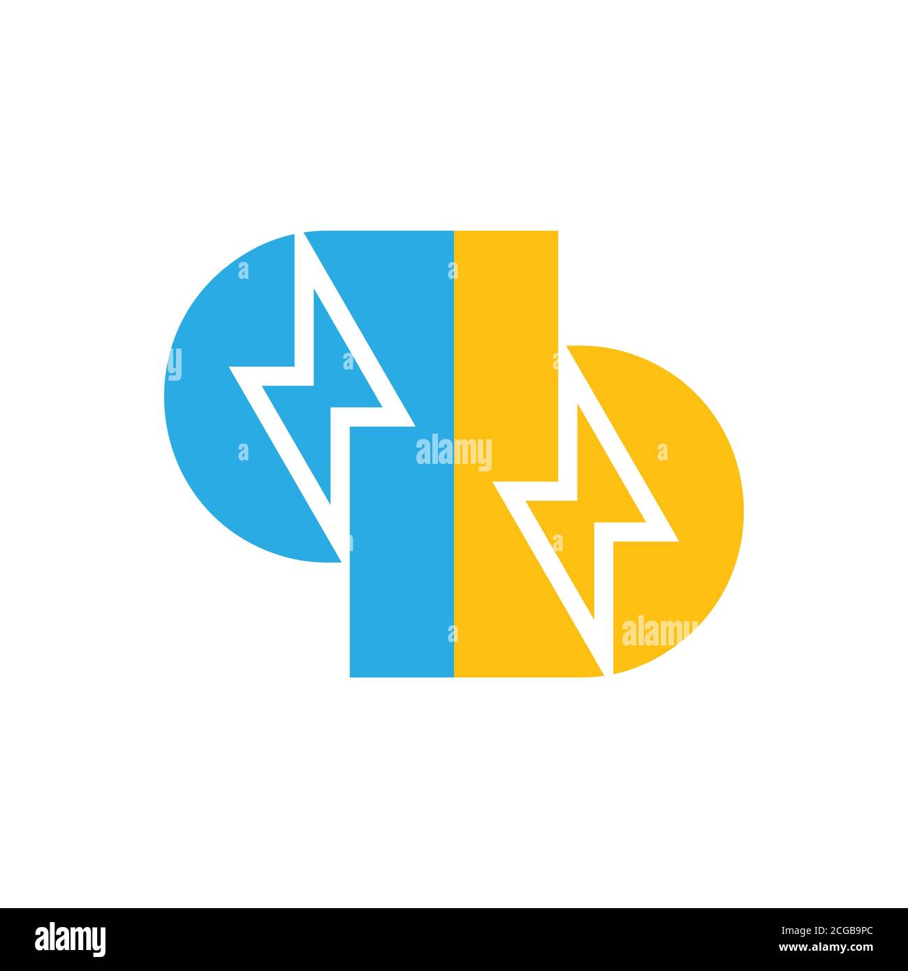letter qb thunder shape geometric logo vector Stock Vector Image & Art ...