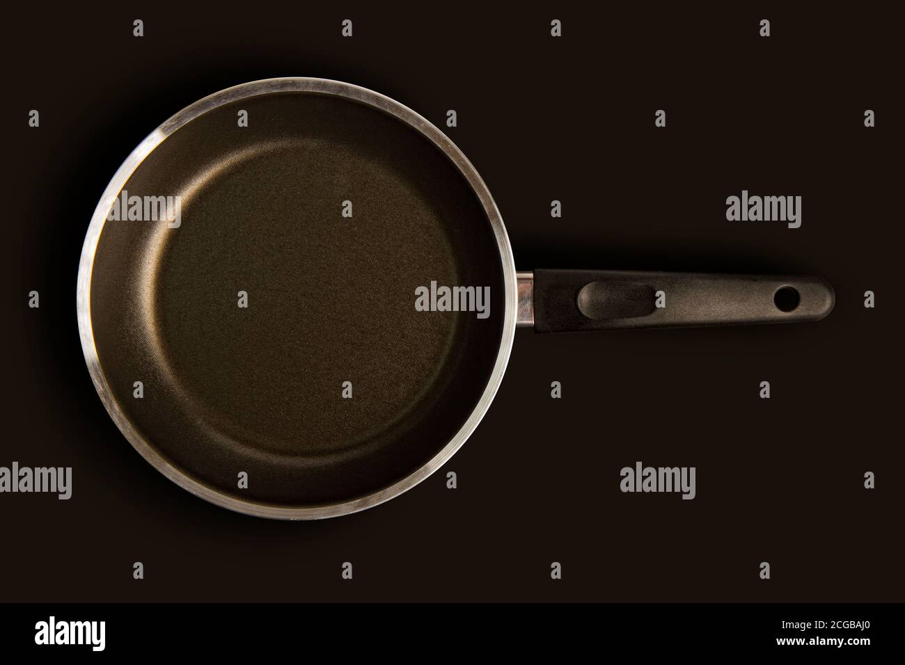 black empty pan Stock Photo Alamy