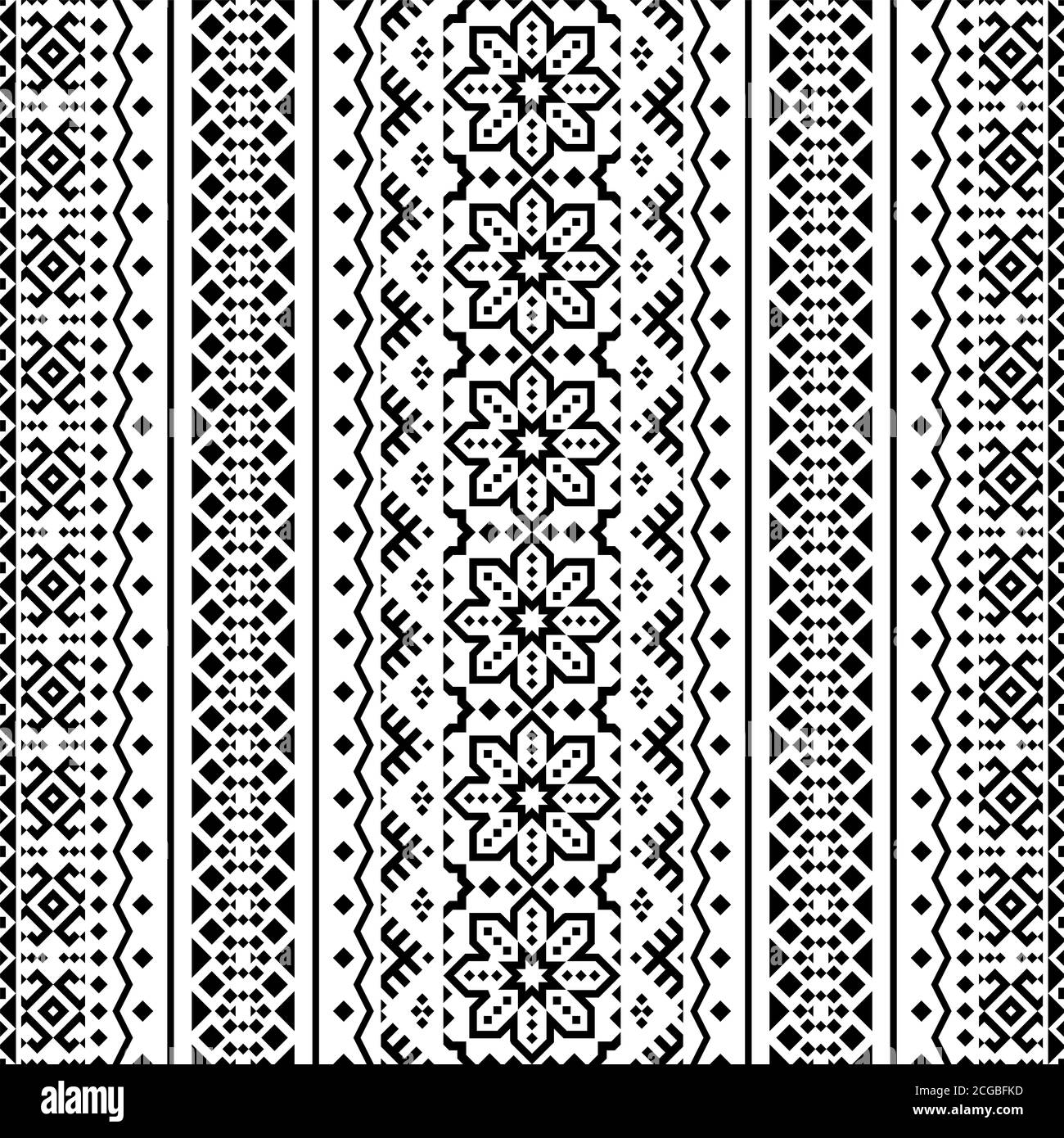 Seamless ethnic pattern texture background in tribal motif illustration ...