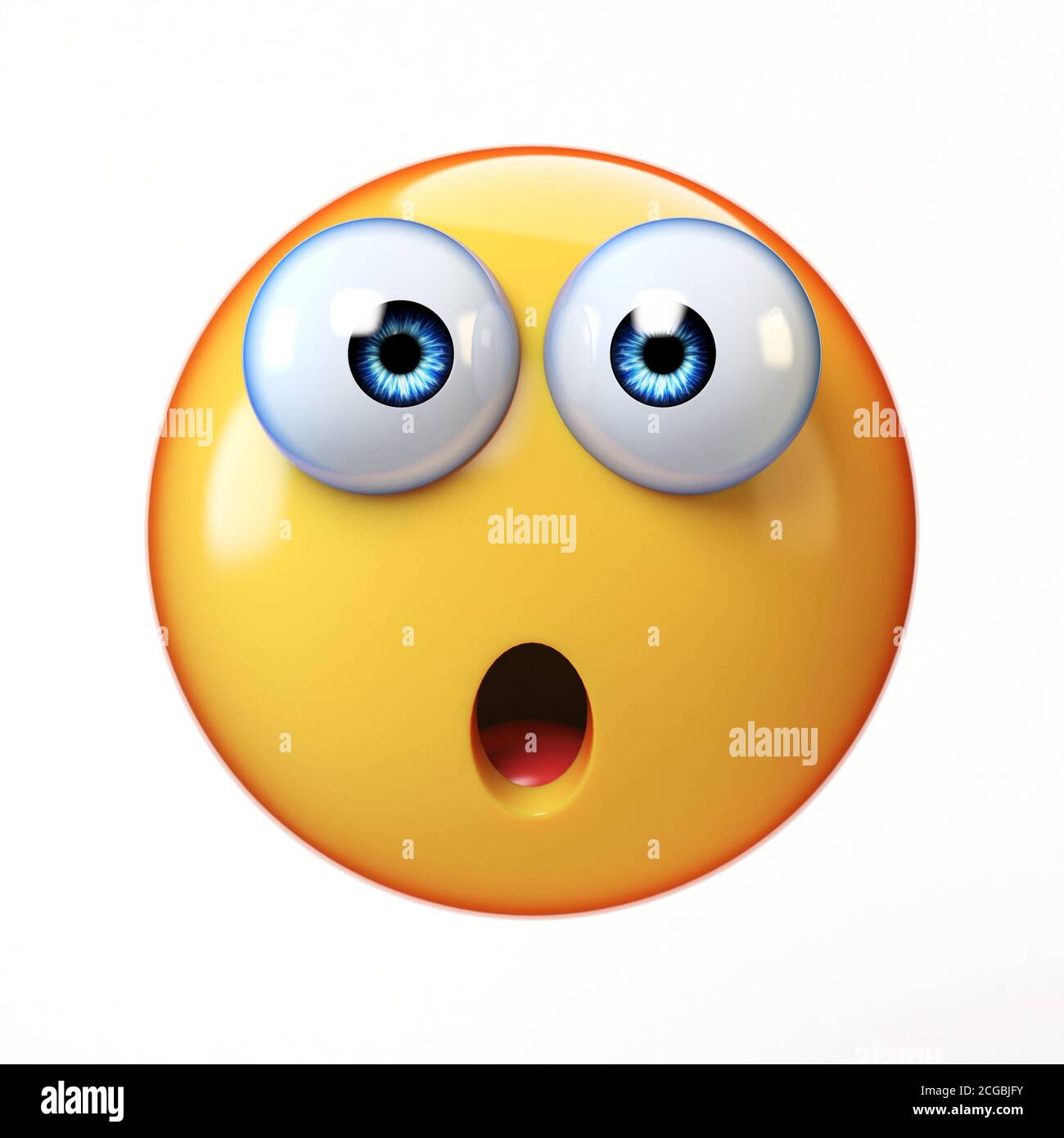Shocked face cartoon hi-res stock photography and images - Alamy