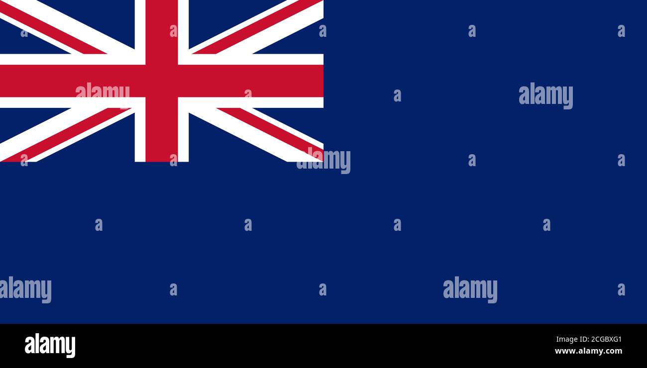 British government blue ensign Stock Photo