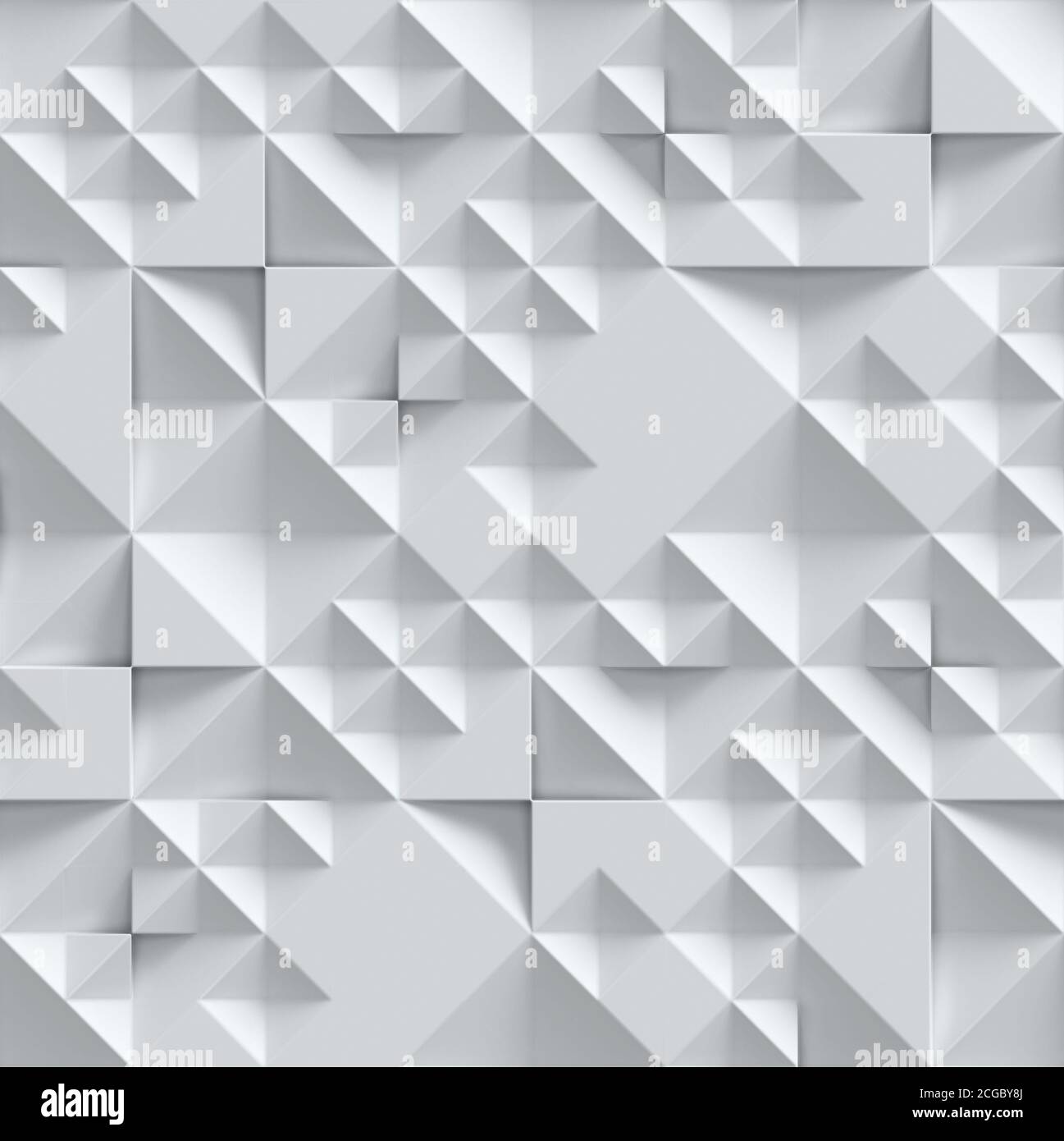 Geometrical seamless background 3d rendering Stock Photo - Alamy