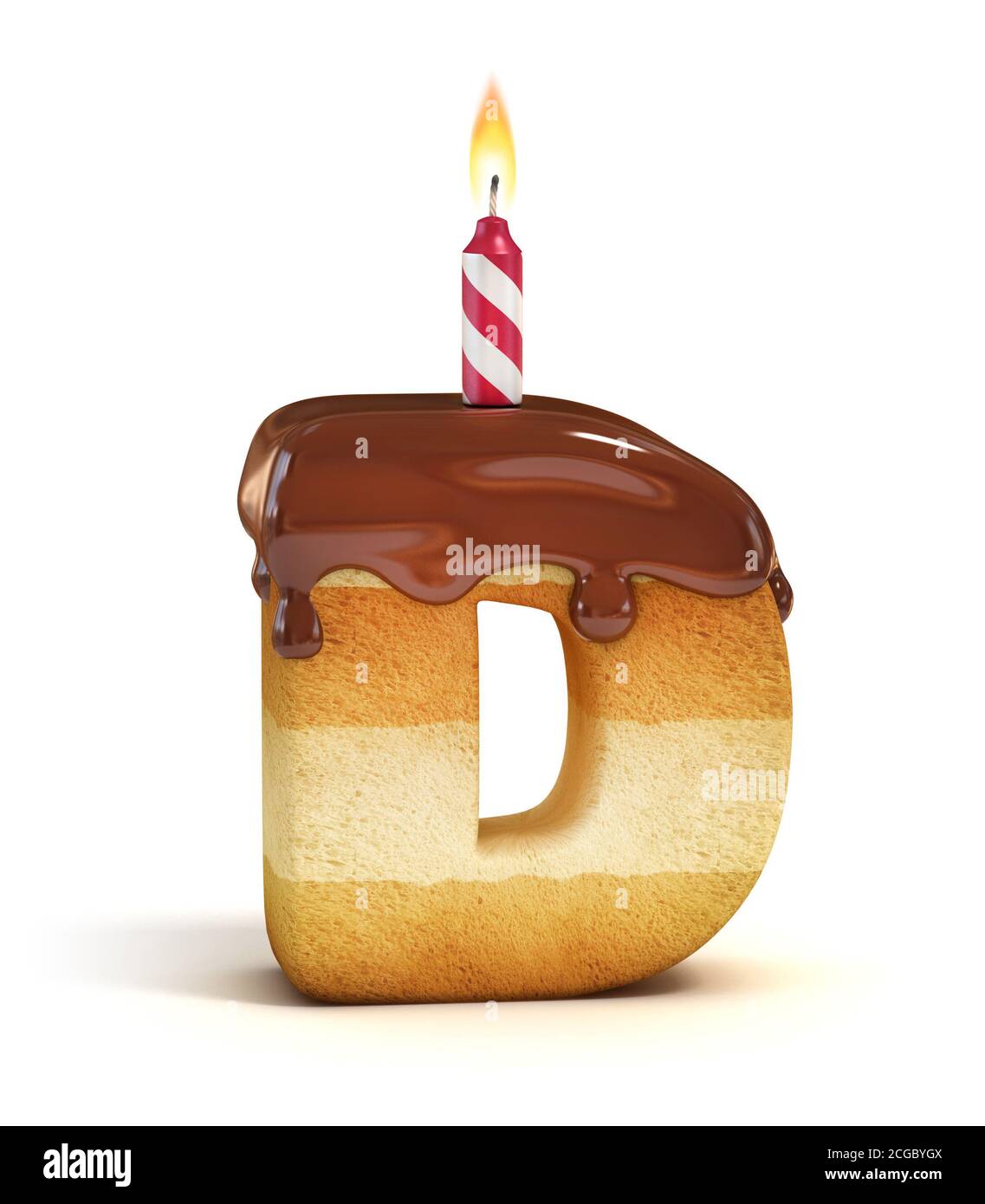 Happy Birthday Metallic Letter Candle Cake Topper – Bakeware.pk