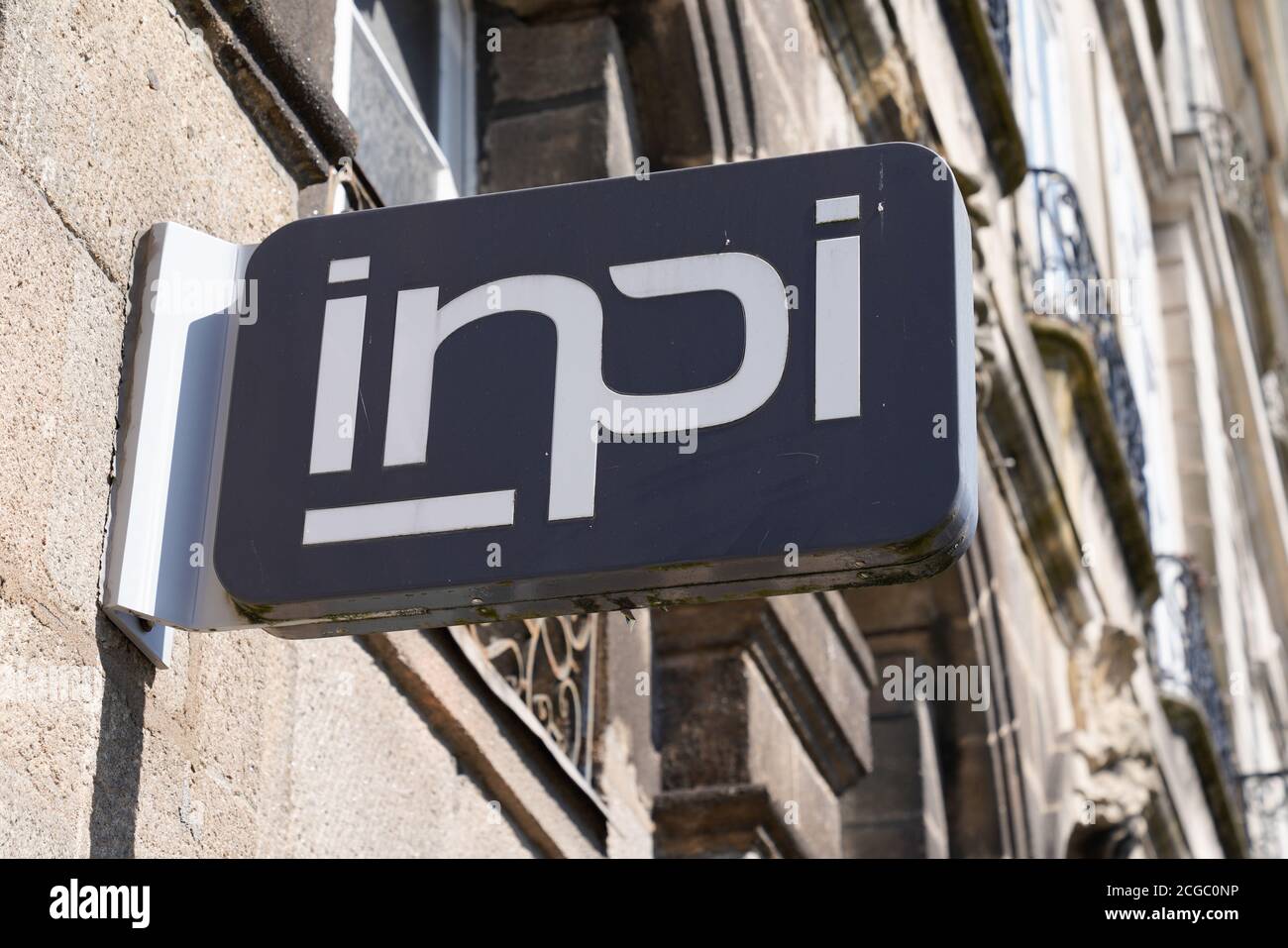 Photos De Institut National De La Propriété Industrielle Bordeaux , Aquitaine / France - 09 01 2020 : inpi logo and text sign on