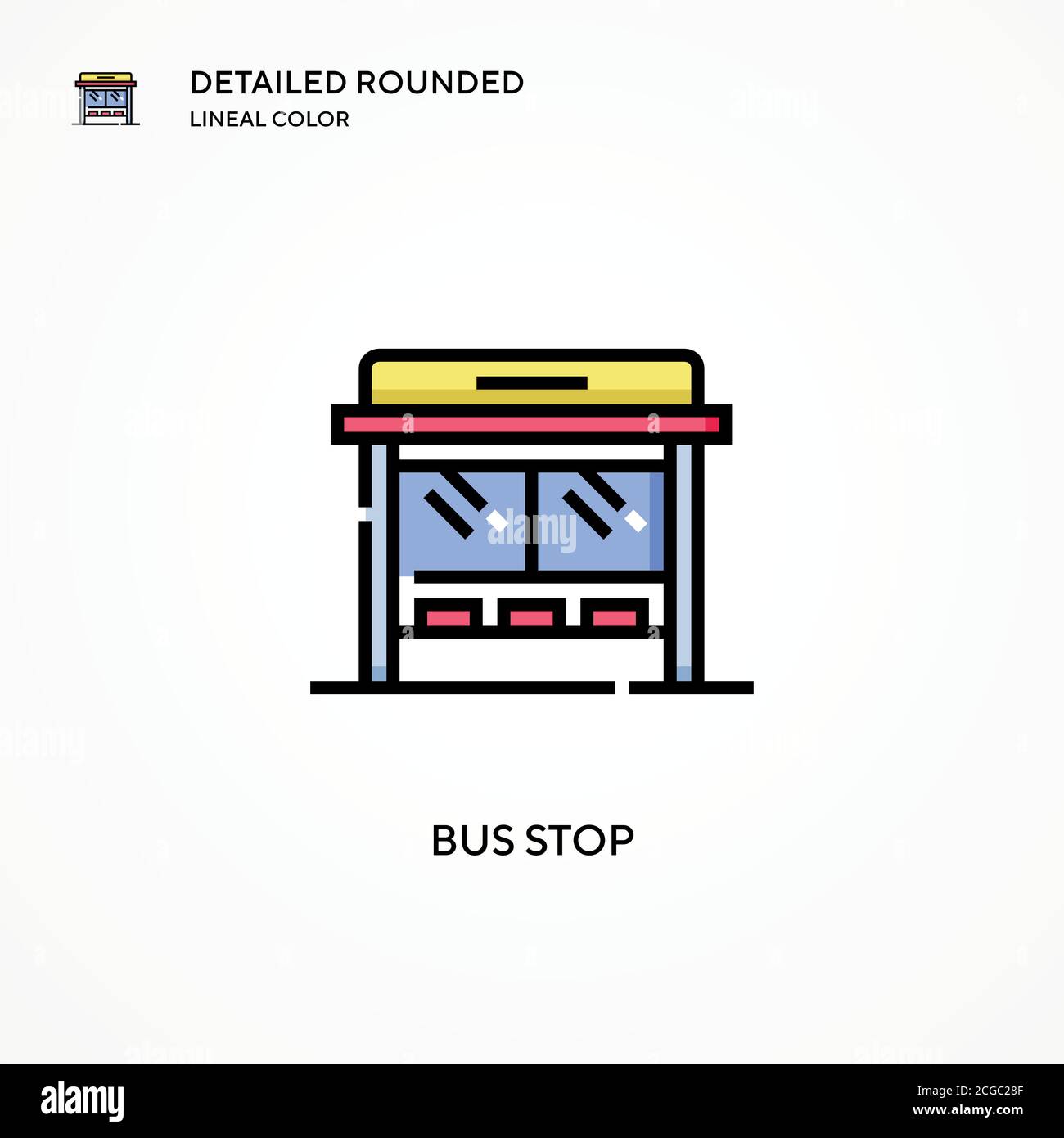 Billboard blank transit bus Stock Vector Images - Alamy