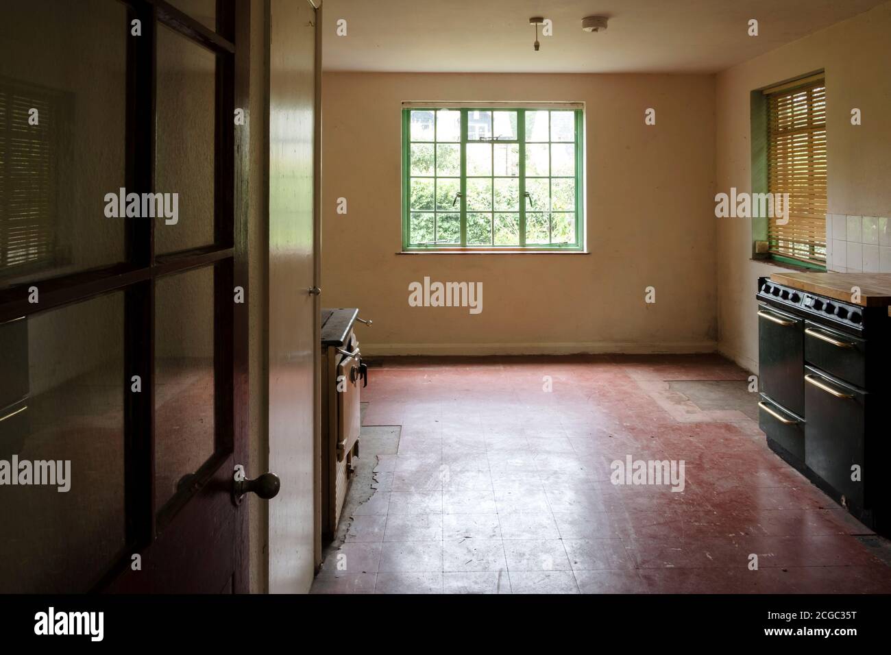 Kitchen of cottage in Aston Rowant, Oxfordshire, UK Stock Photo